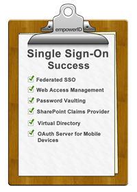 Web and cloud single sign on