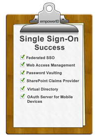 Web and cloud single sign on